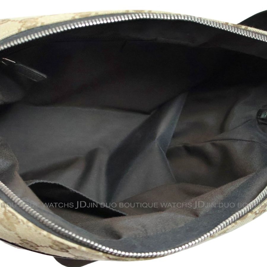 金鐸精品~C769 GUCCI 古馳 449173 雙G-LOGO駝色緹花布側肩背包-6