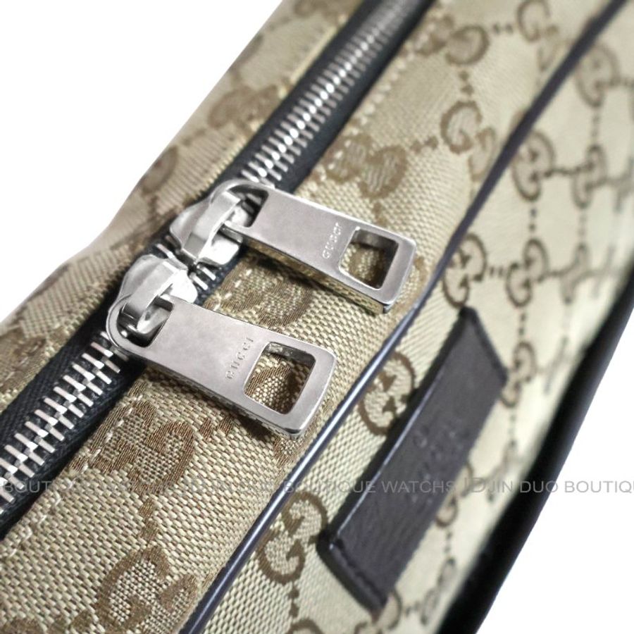 金鐸精品~C769 GUCCI 古馳 449173 雙G-LOGO駝色緹花布側肩背包-7