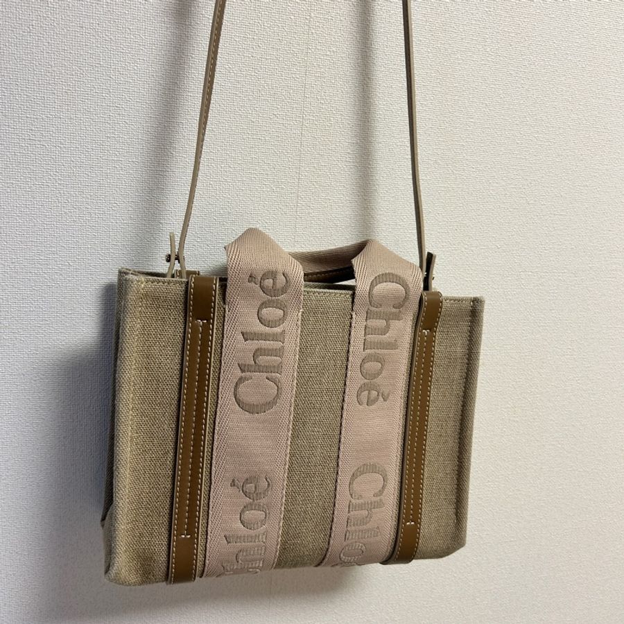 Chloé Woody tote bag 托特包 近全新有購證防塵袋紙袋-2
