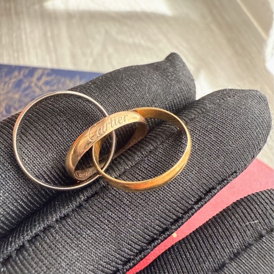 Cartier 三環戒指 46-6