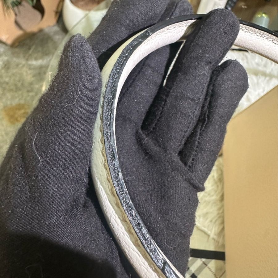 出清 Kate spade 拚色粉白斜背手提包-40
