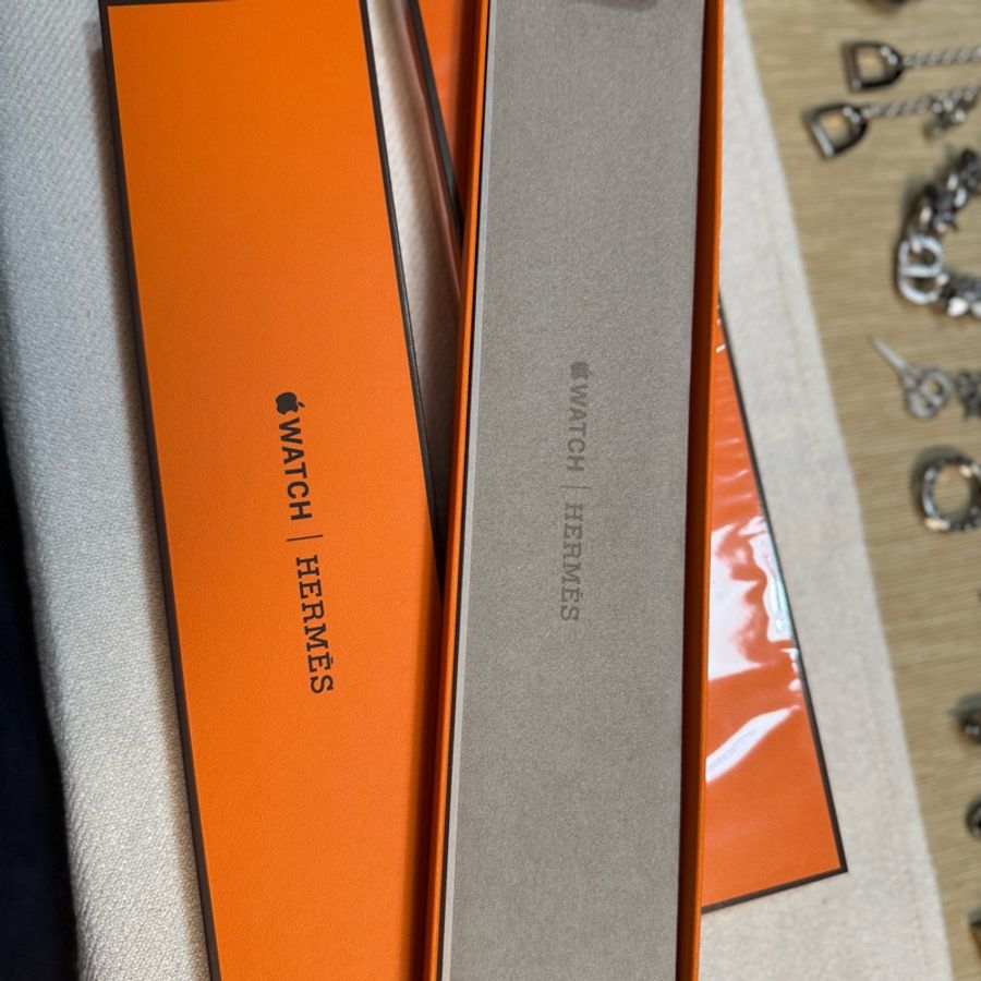 Hermes Apple Watch 皮錶帶 (絕版品) 蝴蝶扣 Swift皮-5