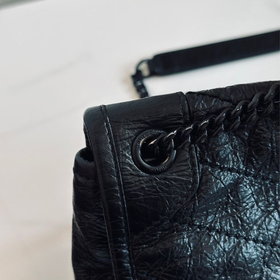 🈶購證 #全網最低 #🔟萬入手 Ysl Niki baby SoBlack鏈條包-17