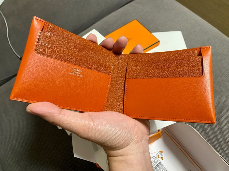 Hermes H 短夾 （2024年 限量絕版品） 羊皮 + 牛皮 （7人追蹤）-1