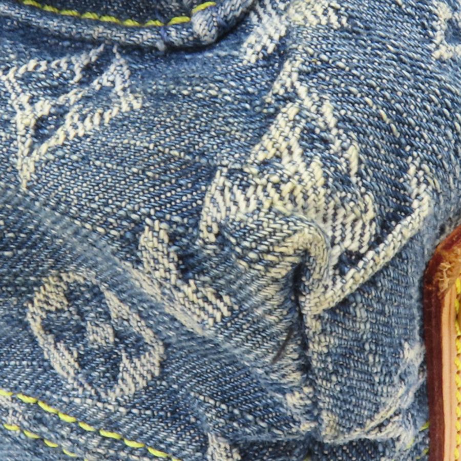 藍原花單寧 Baggy PM 肩背【LOUIS VUITTON LV 路易威登】M95049-10