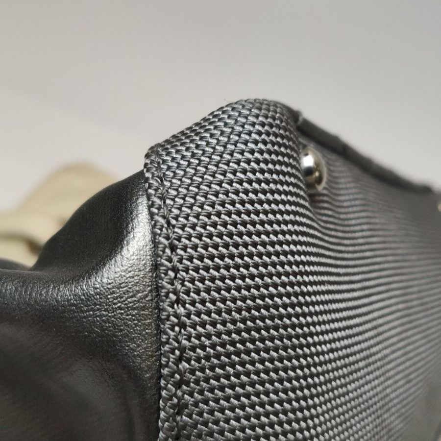 Chanel 尼龍布 塗層 帆布 字母 雙C 單肩包 手提包-14