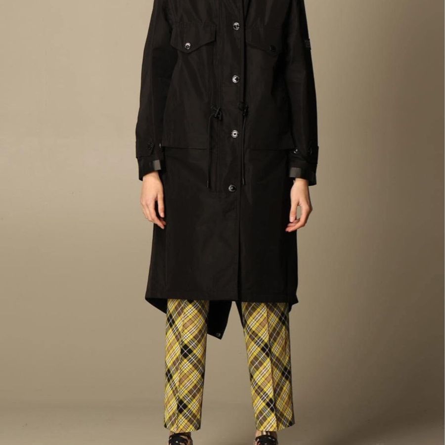 BURBERRY英國格紋羊毛褲UK6-1