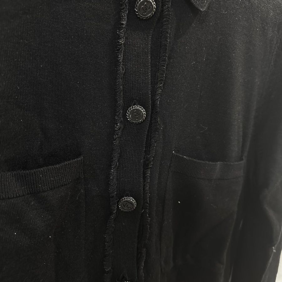 【美收精品】CHANEL 黑色長袖員工服 3-978-7