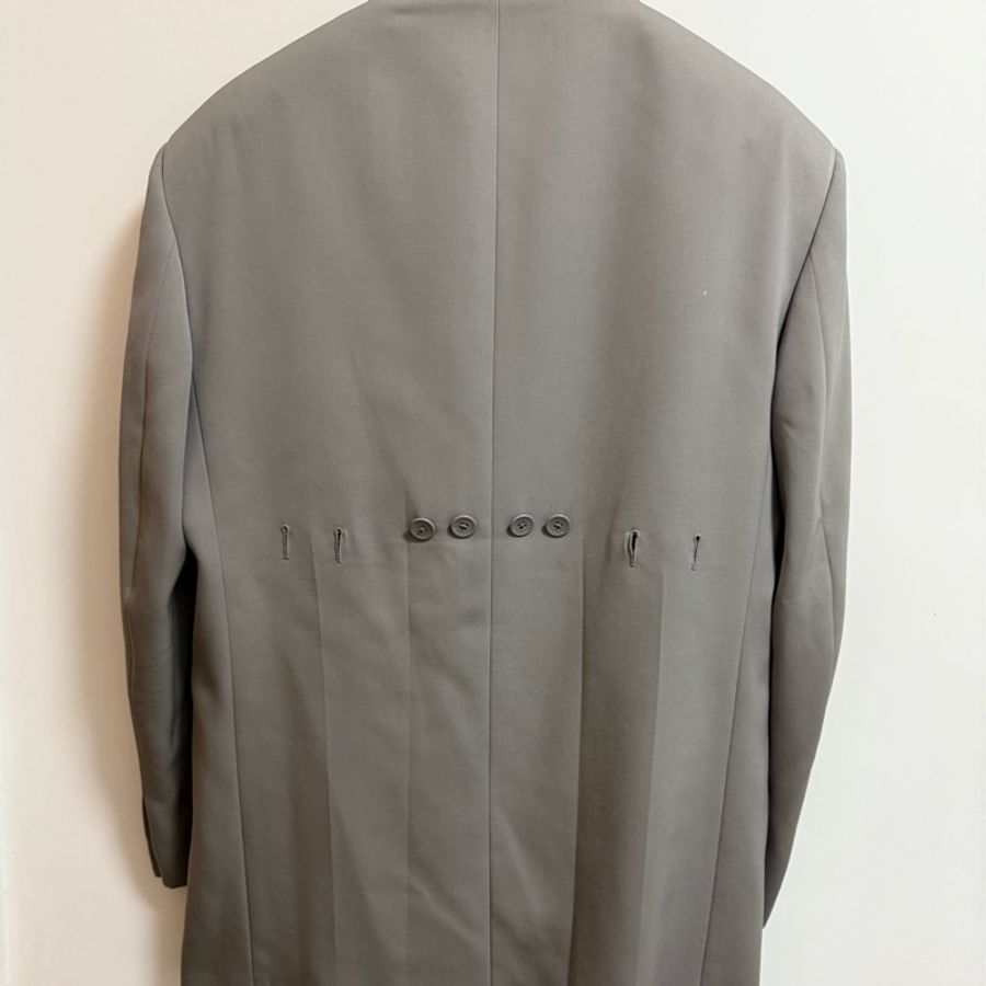 Louis Vuitton grey wool oversized blazer and pants 西裝-2