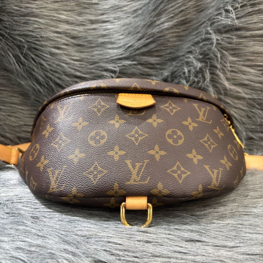 LV M43644 原花 字紋 手拿包 腰包 胸口包 霹靂包 後背包 斜背包 肩背包 手提包-5