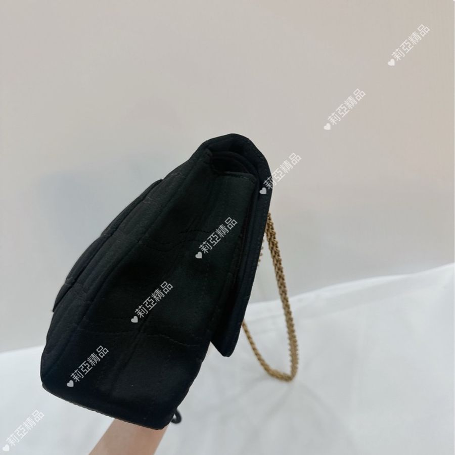 莉亞精品♡Chanel 2.55 A36414 緞面鱷魚紋 二手美包-6