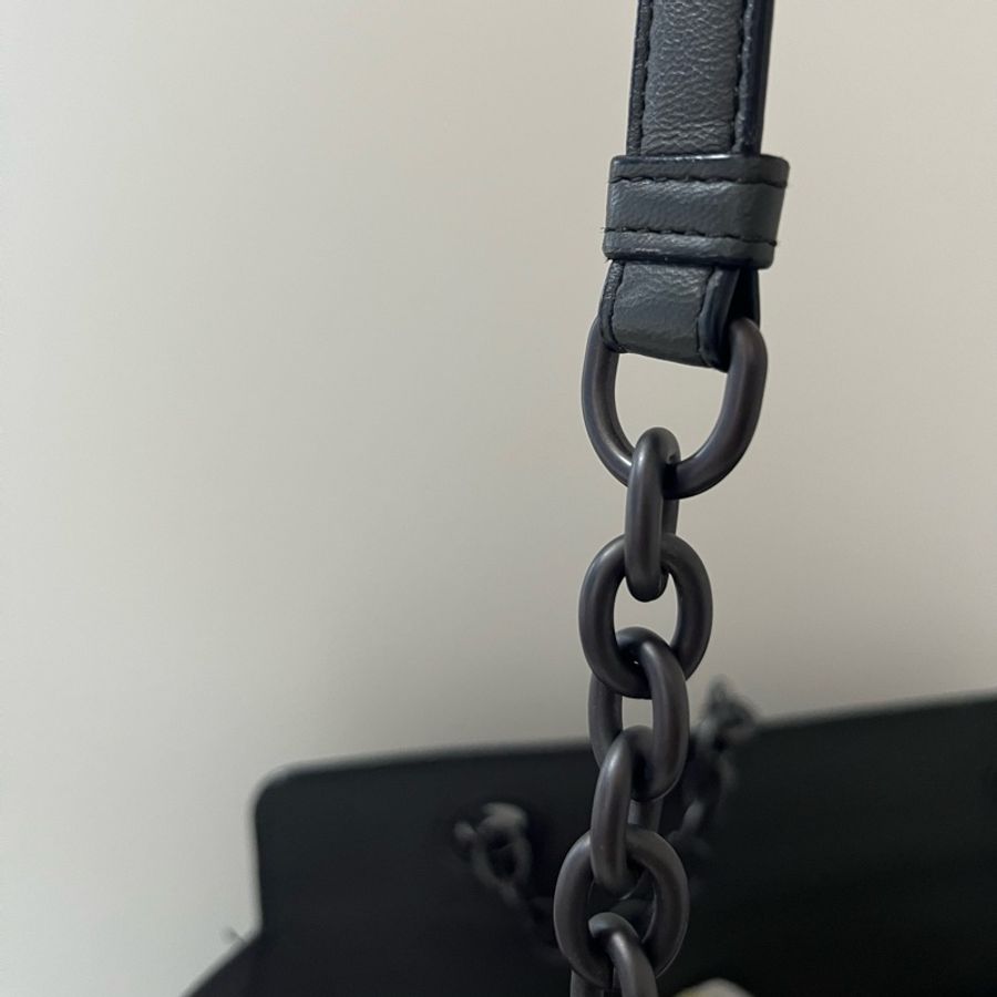 Bottega Veneta 灰色 編織 兩用 手提肩背包-13