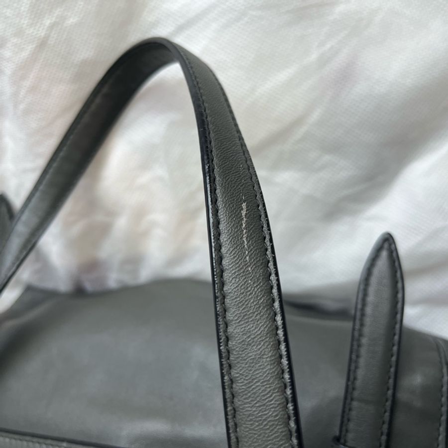 Bottega Veneta 灰色 編織 兩用 手提肩背包-23