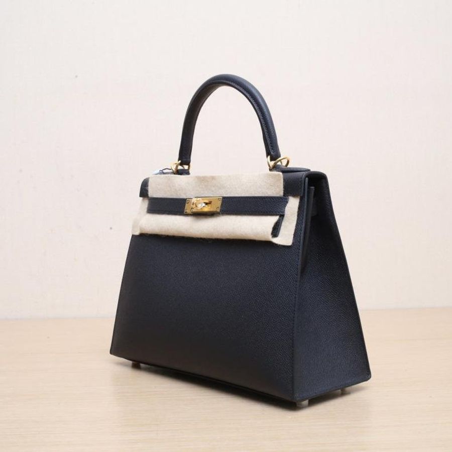 Kelly 28 89黑色 Epsom皮 K 2025 金扣 P235400180-4
