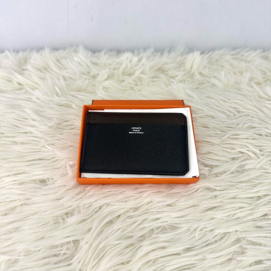 HERMES City 4CC 拼色卡片包 D Stamp 全套有盒-0