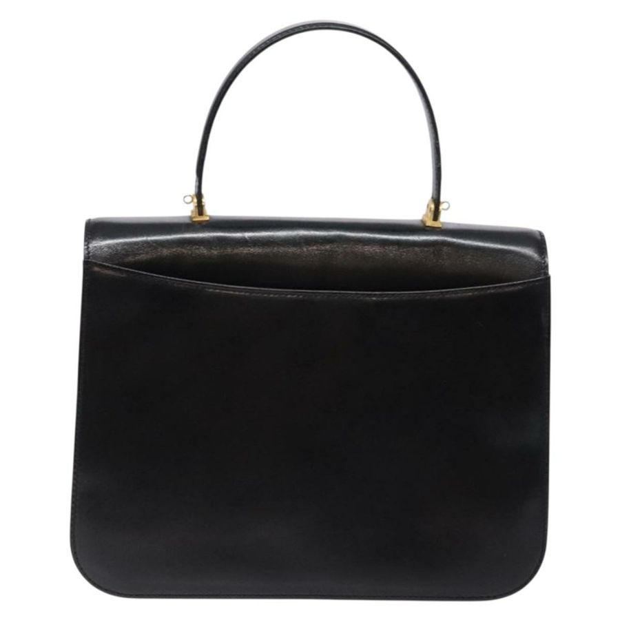 【日本直送】BALLY 手提包 皮革 黑色 金色 正品 gh533-1