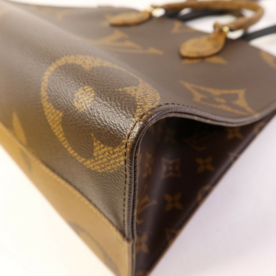 LOUIS VUITTON 【激減優惠】Monogram Giant On The Go MM金扣手挽肩背兩用袋-8
