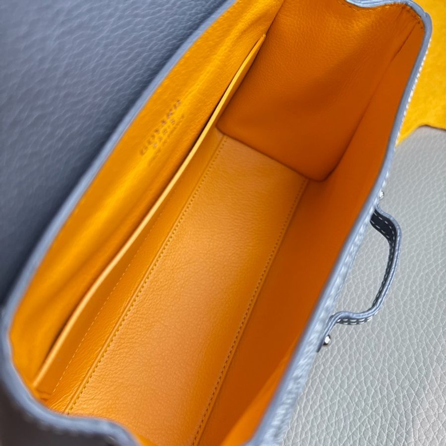 「M.Y精品」 goyard 戈雅 西貢包 經典灰 Mini saigon-22