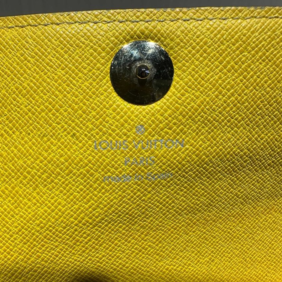 LouisVuitton路易威登手拿包中古長款錢包白三彩-5