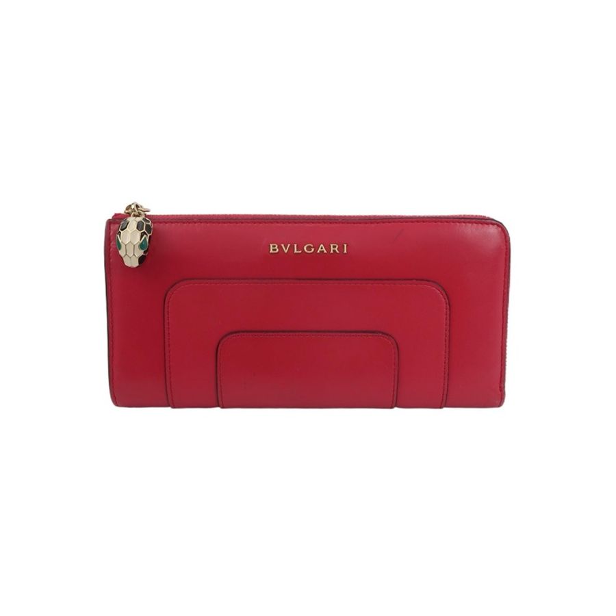 🔥 奢華好價 · Bvlgari Serpenti Forever 蛇頭長夾-0