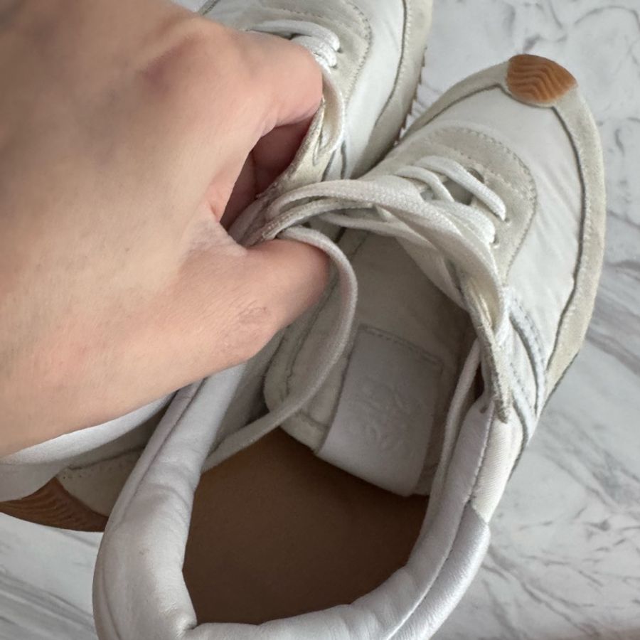 Loewe 德訓鞋 白色-5