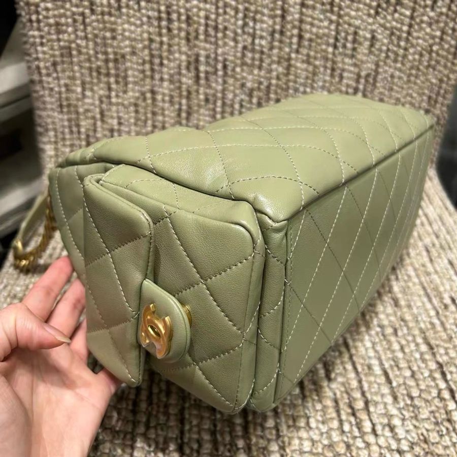 Chanel 25C Hobo 全套閒置新-10