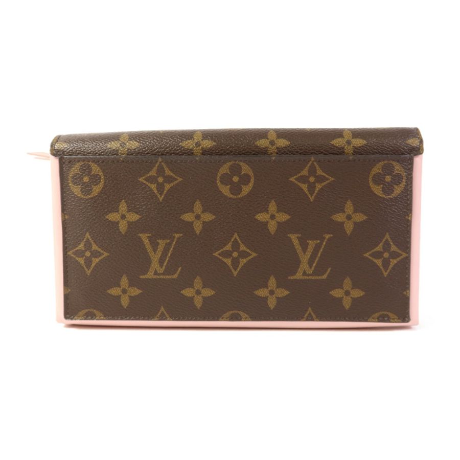 LOUIS VUITTON 【激減優惠】Monogram Long Bifold Wallet金扣長錢包-1