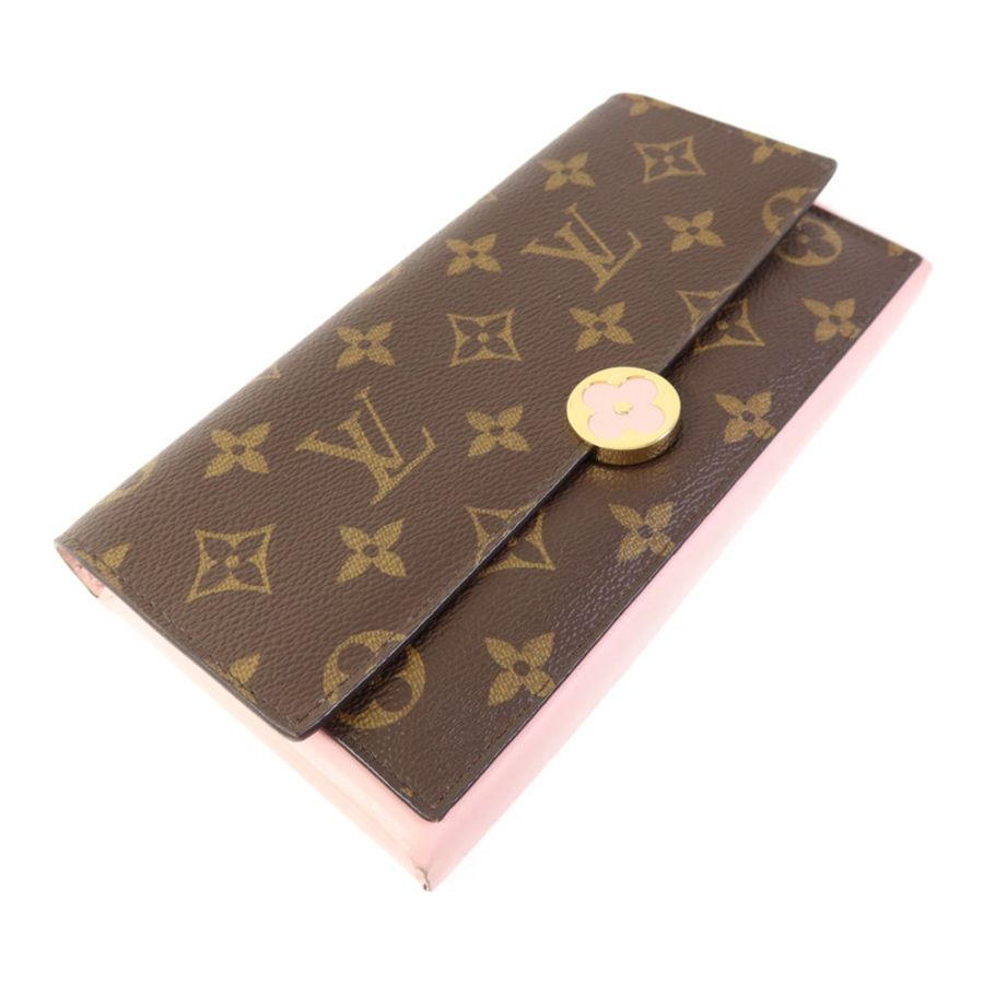 LOUIS VUITTON 【激減優惠】Monogram Long Bifold Wallet金扣長錢包-2