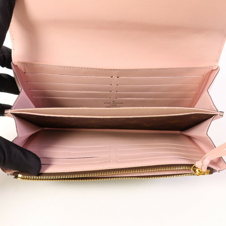 LOUIS VUITTON 【激減優惠】Monogram Long Bifold Wallet金扣長錢包-6