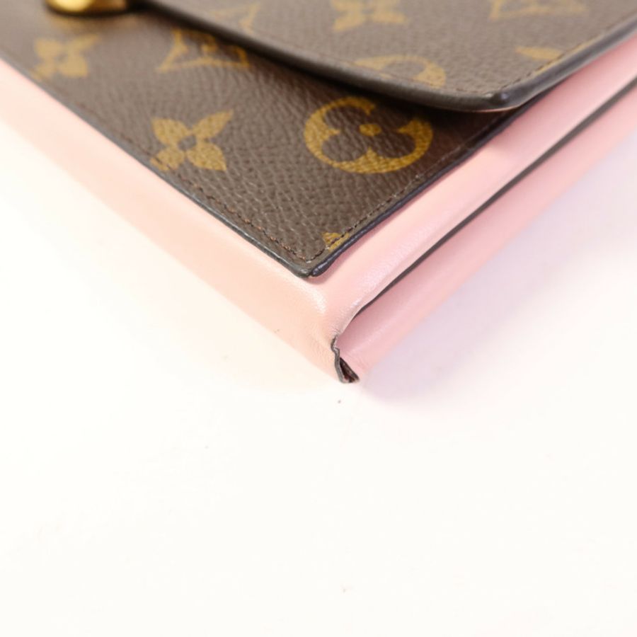 LOUIS VUITTON 【激減優惠】Monogram Long Bifold Wallet金扣長錢包-8