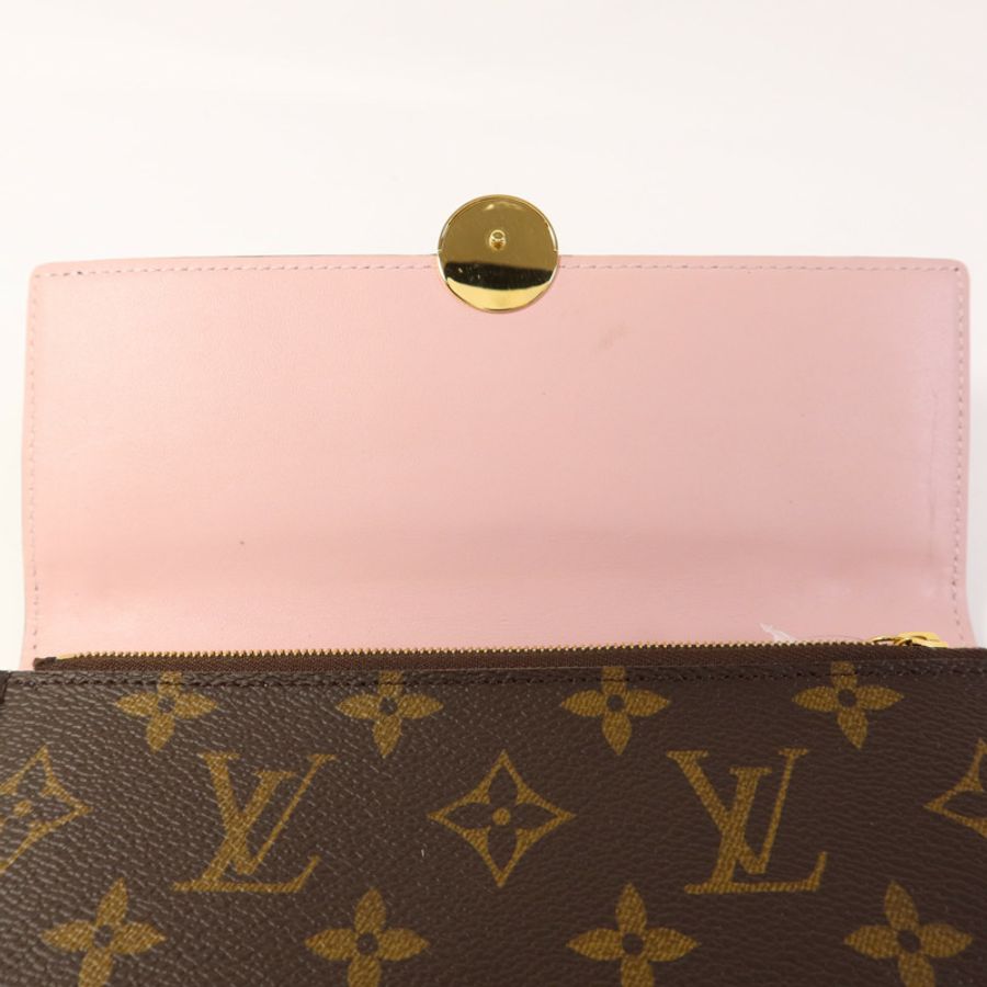 LOUIS VUITTON 【激減優惠】Monogram Long Bifold Wallet金扣長錢包-14