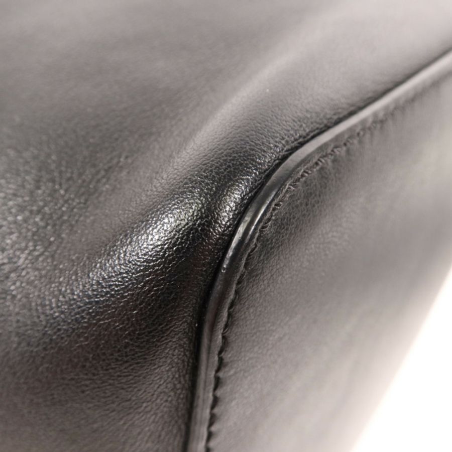 FENDI 牛皮皮革Shoulder Bag金扣肩背袋-11