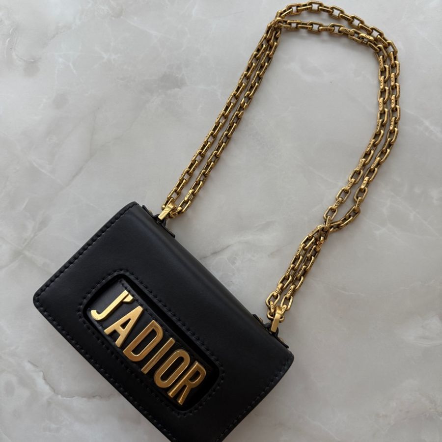 Dior J’Adior mini迷你鏈條包 斜背包 晚宴包 手拿包 mini flap bag-0