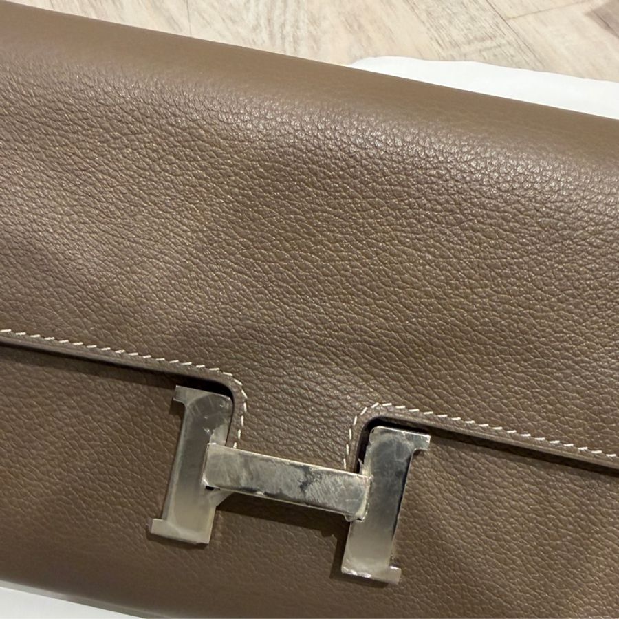 Hermès Constance To Go 康康 大象灰銀 2024/W(Evercolor皮革)-11