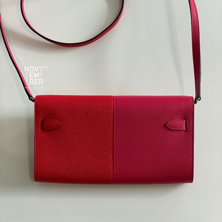 閒置新✨ Hermès 愛馬仕 Kelly To Go 三拼色銀釦-2