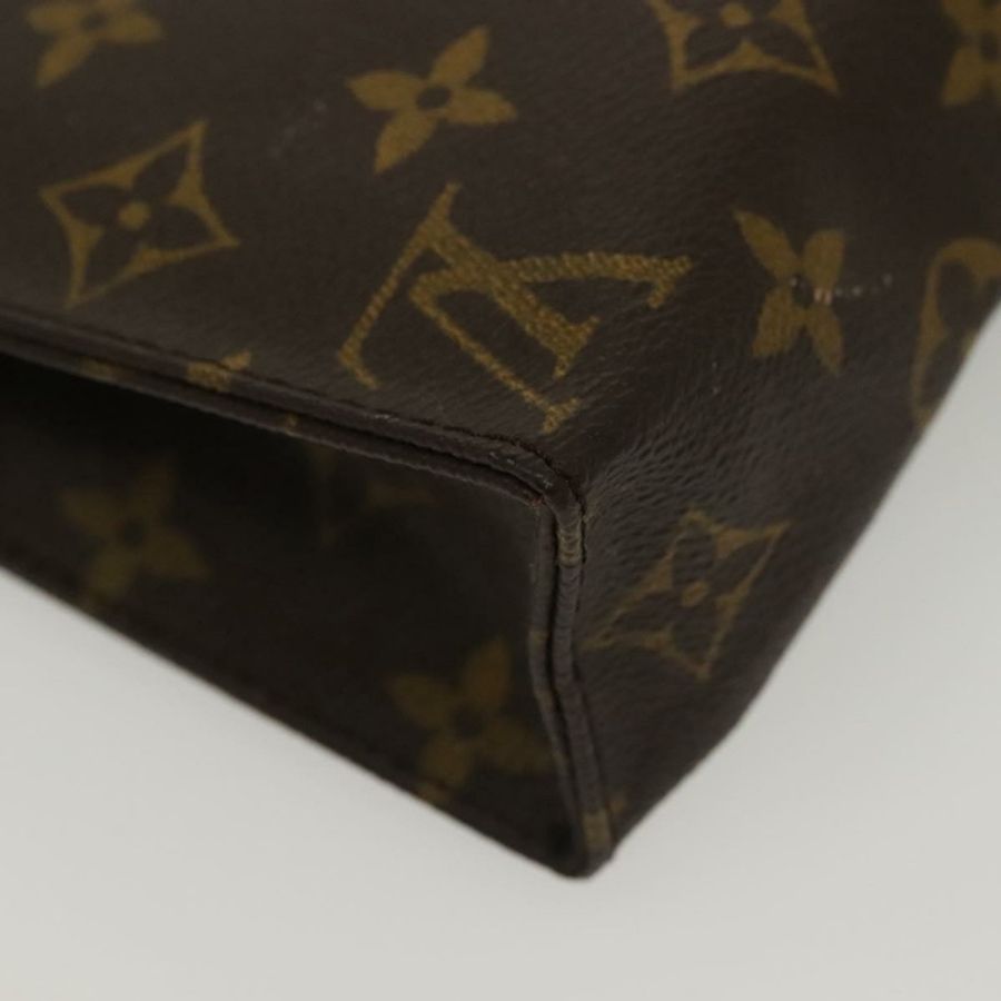 【日本直送】路易威登 Monogram Poche Toilette 19 手拿包 M47544 LV Auth bs29087-14