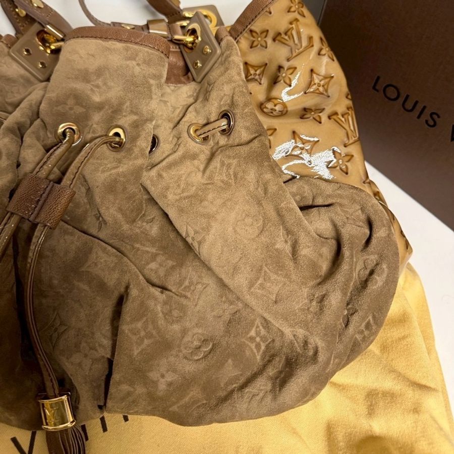 Louis Vuitton 限量版Irene 棕色手提包-11