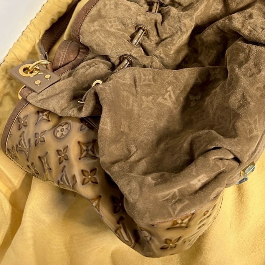 Louis Vuitton 限量版Irene 棕色手提包-12