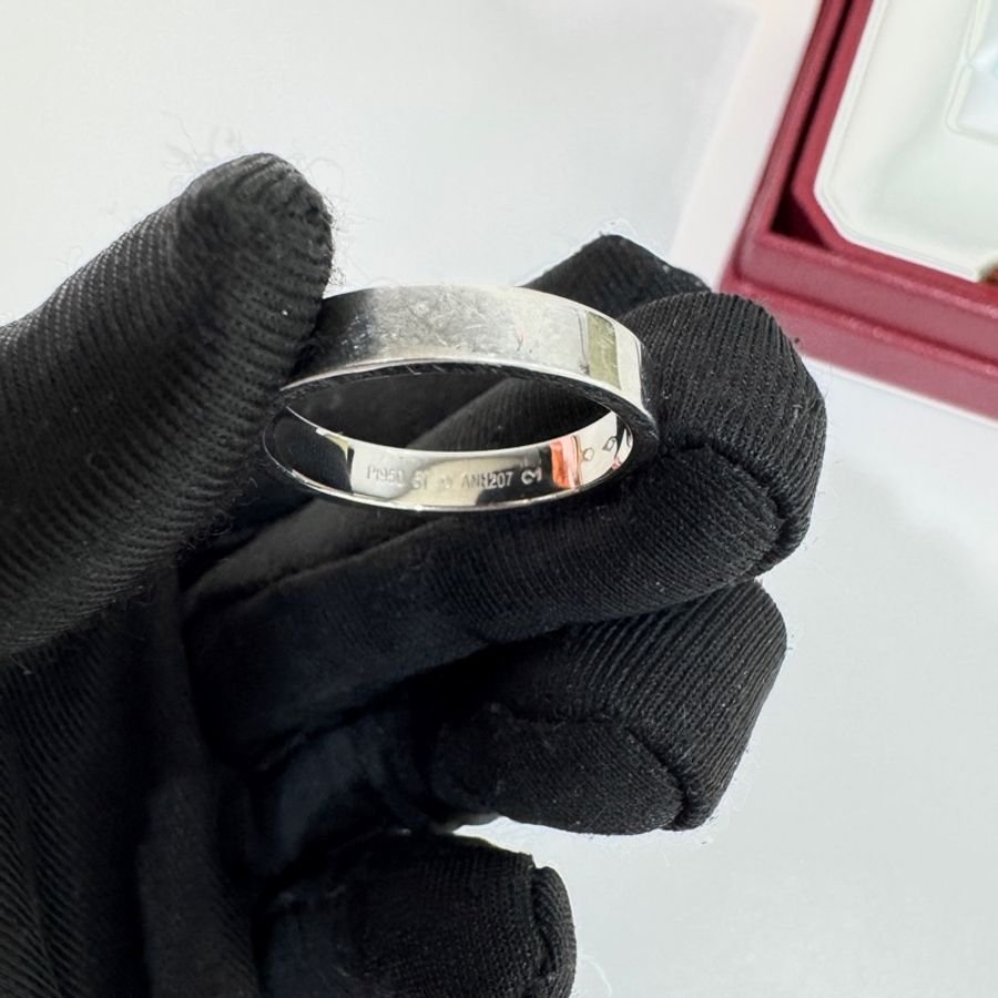 Cartier鉑金PT950 C de系列戒指CRB4098161-3