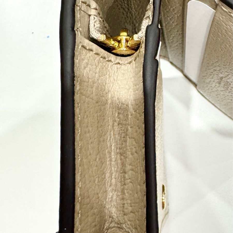 Gucci Ophidia GG 523155 燕麥奶 牛皮短夾 PVC-8