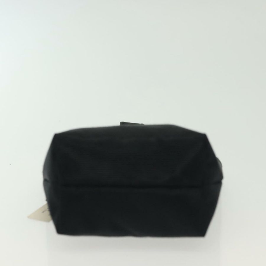 【日本直送】CELINE 黑色金色尼龍手拿包 Auth 140367-4