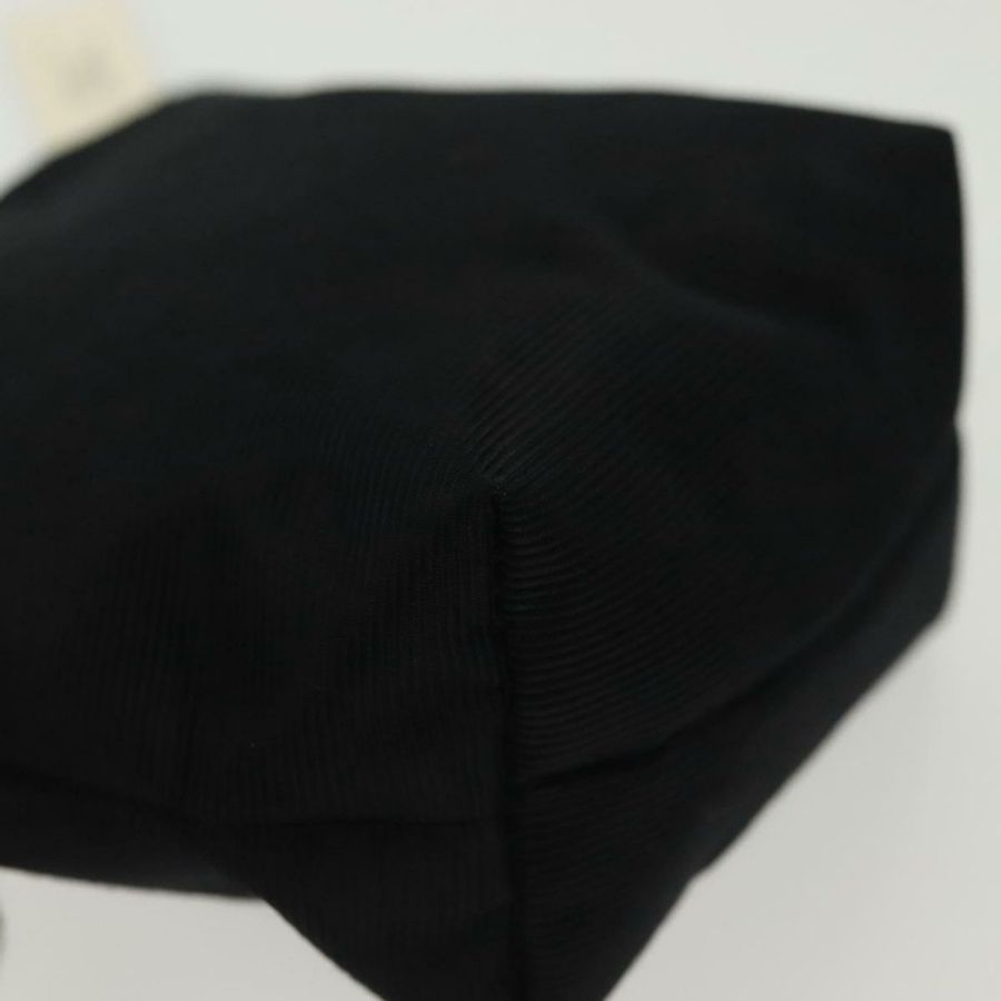 【日本直送】CELINE 黑色金色尼龍手拿包 Auth 140367-14