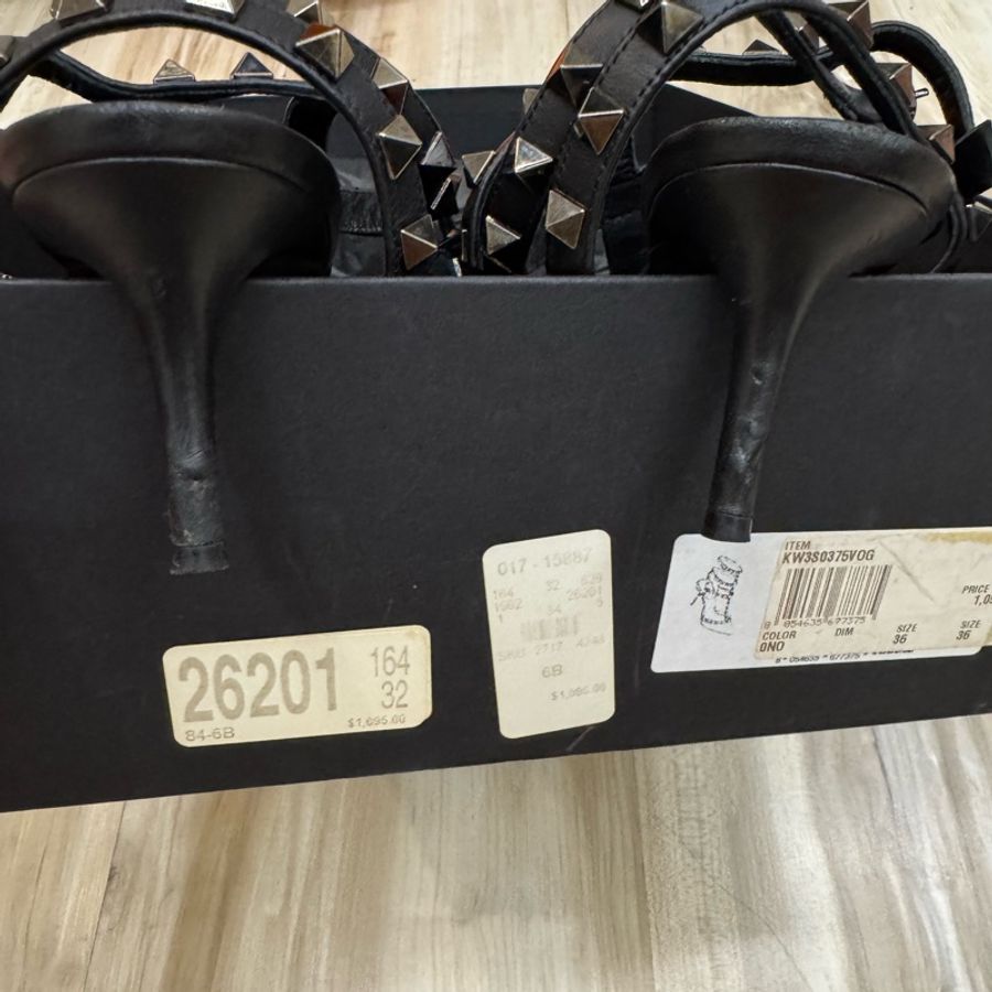 Valentino NOIR 黑色跟鞋-2