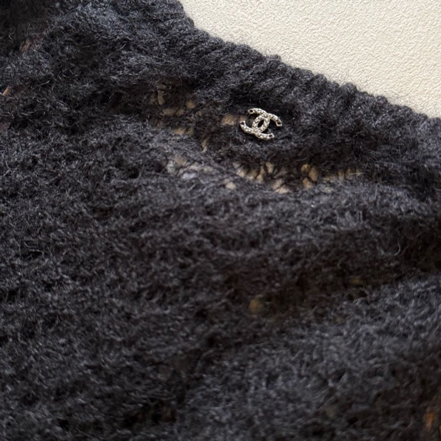 Chanel alpaca dress 香奈兒 駝羊毛 洋裝-7