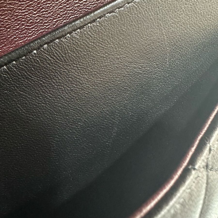 Chanel A01112 黑羊皮金釦 Coco CF 25-52