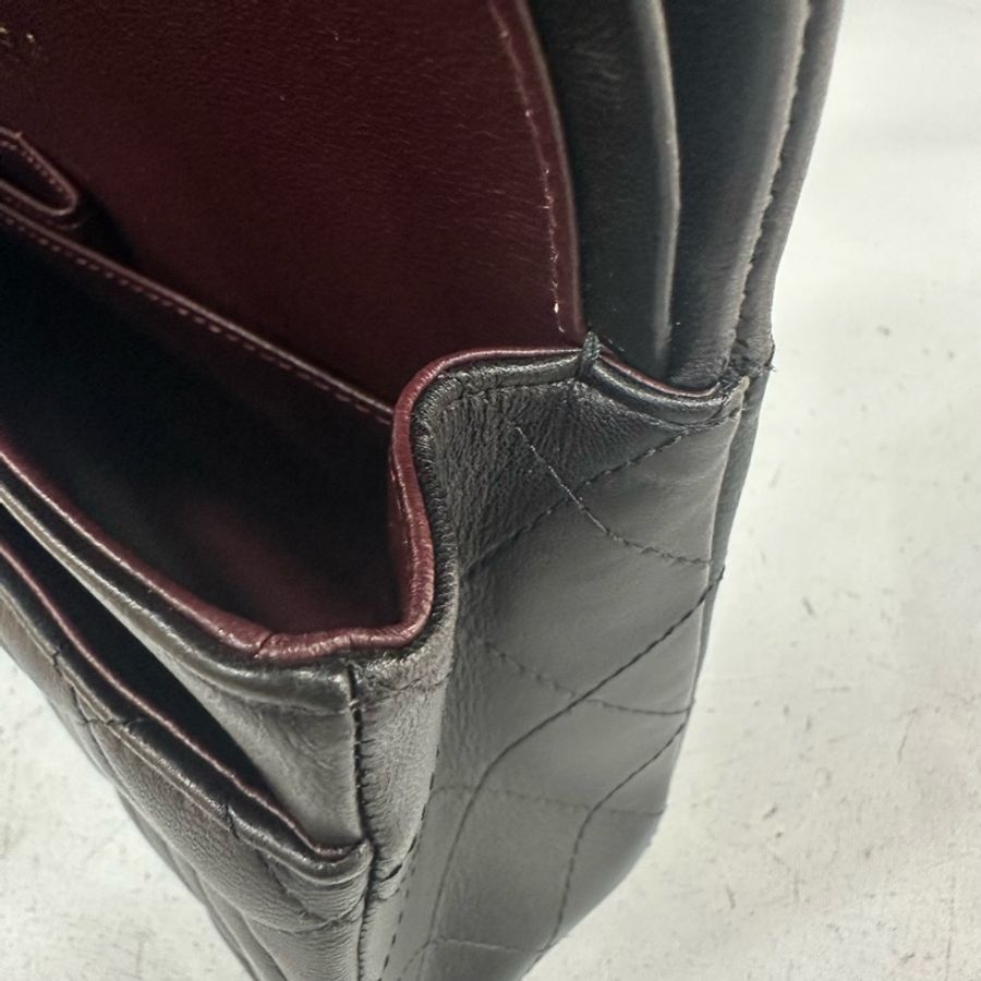 Chanel A01112 黑羊皮金釦 Coco CF 25-65