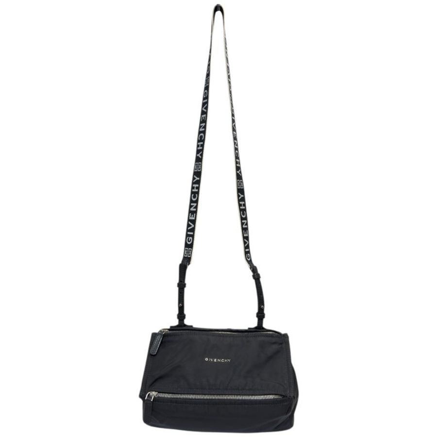 GIVENCHY Pandora 帆布拼皮 斜背包-1