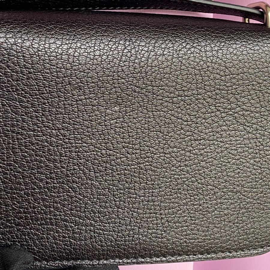 Burberry D型芤翻蓋斜背包-16
