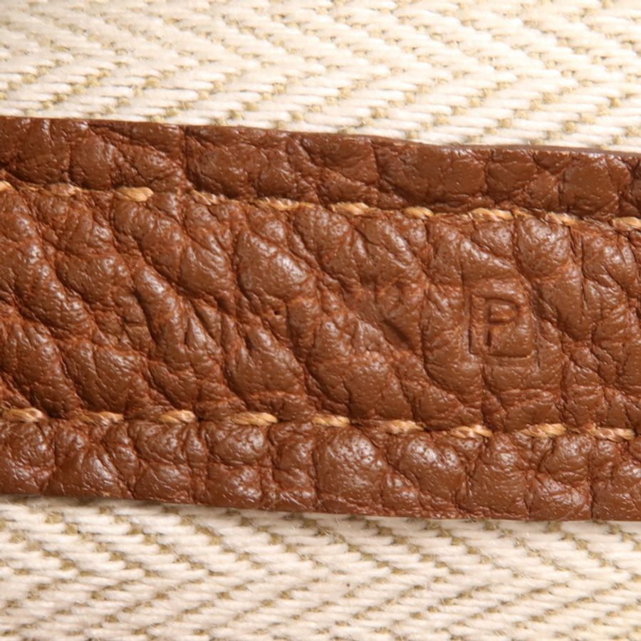 HERMES 【激減優惠】Negonda皮革Garden Party PM銀扣手挽袋Marron Fonce-12