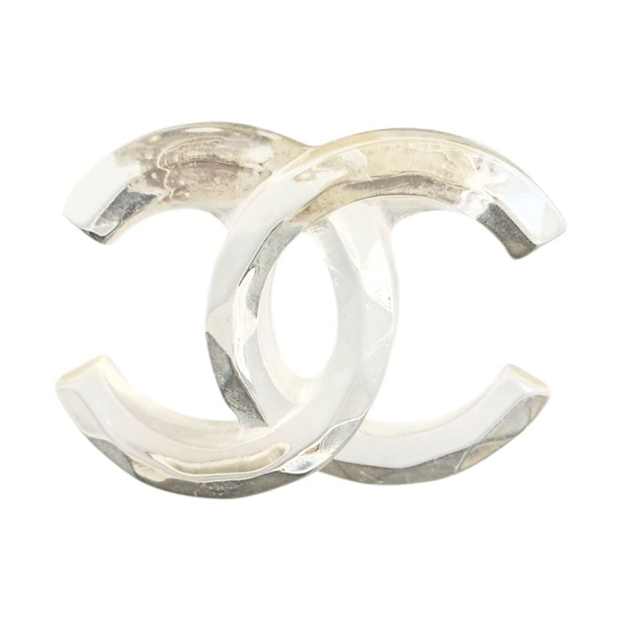 CHANEL CC 中古 冰糖 胸針-1